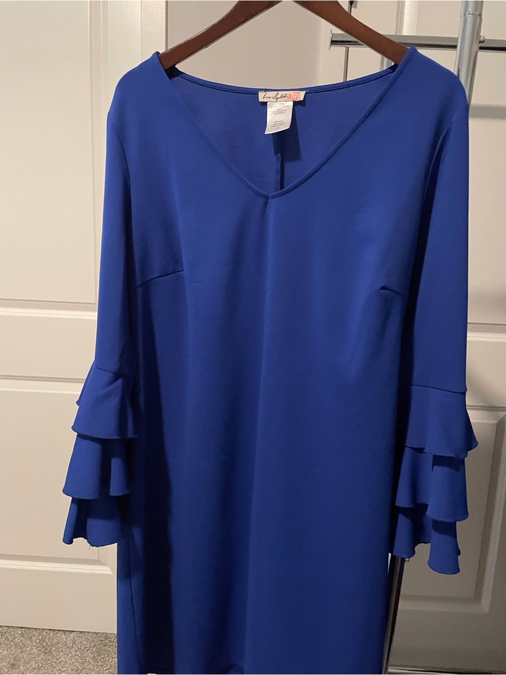 Royal Blue Knit Dress
